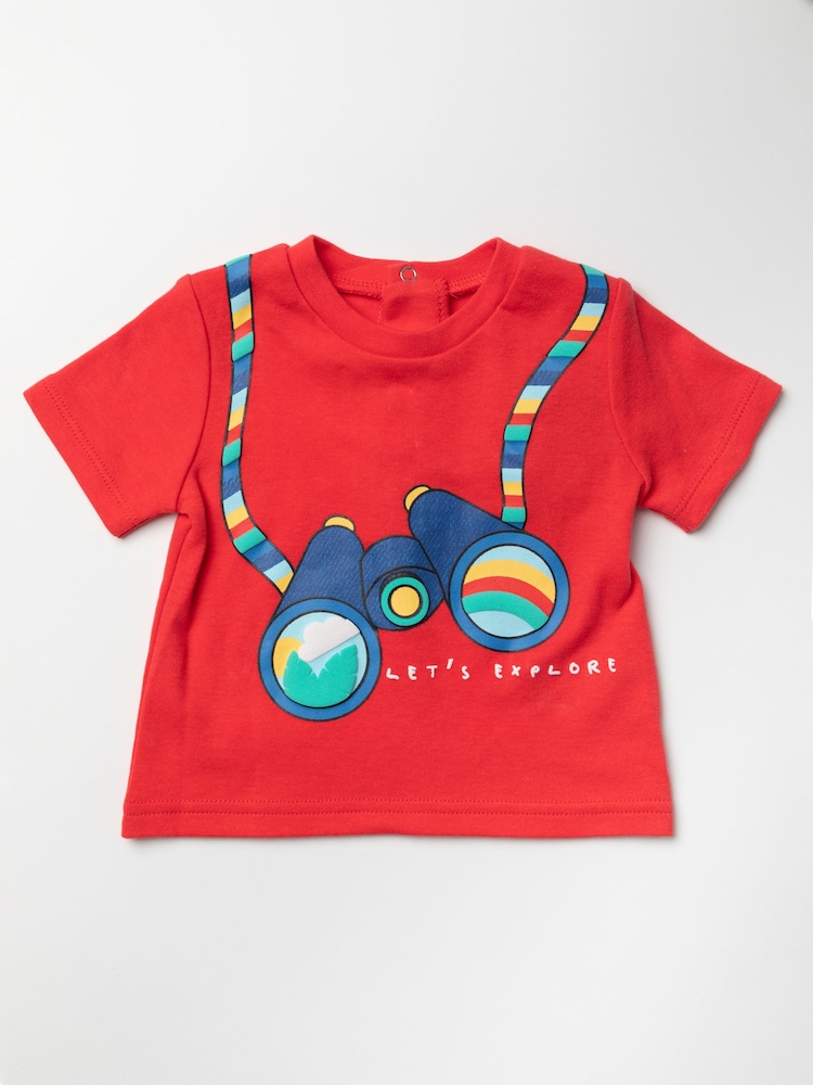 Lily & Jack Blue Cotton Blend T-Shirt and Shorts Set - Image 2 of 3