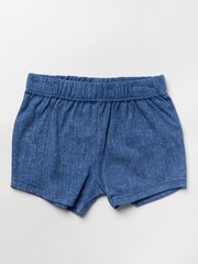 Lily & Jack Blue Cotton Blend T-Shirt and Shorts Set - Image 3 of 3