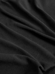 Black The Everyday Crew Neck Cotton Rich Short Sleeve T-Shirt - Image 6 of 6