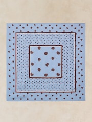 Синій - White Stuff Millie Square Scarf - Image 4 of 5