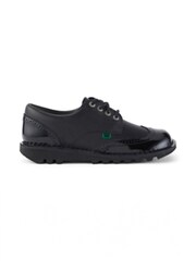 Kickers Black Lo Classic Brogues - Image 2 of 9