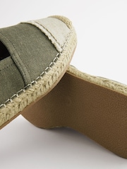 Kaki zelena - Espadrile s kapo Forever Comfort® - Slika 3 iz 3