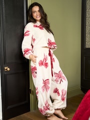 Jim Jam the Label Bow Fleece Lounge Set - 圖片 1，共 6