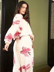 Jim Jam the Label Bow Fleece Lounge Set - 圖片 6，共 6