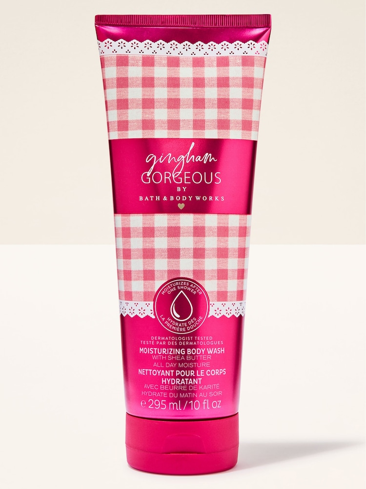 Bath & Body Works Gingham Gorgeous Moisturizing Body Wash 295ml - Image 1 of 3 Bath & Body Works Gingham Gorgeous Moisturizing Body Wash 295ml - Image 1 of 3