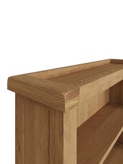 K Interiors Oak Canterbury Solid Wood Large Bookcase - Image 5 of 6