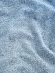 Mid Blue Summer Weight Denim Shorts - Image 6 of 8