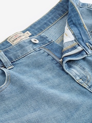 Mid Blue Summer Weight Denim Shorts - Image 8 of 8