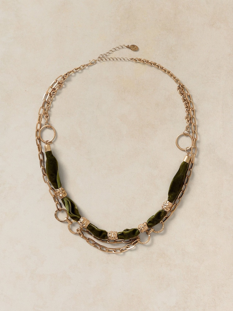 White Stuff Victoria Double Layer Necklace - Εικόνα 1 από 2