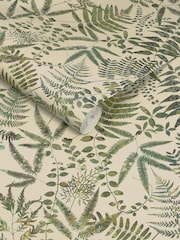 Clarissa Hulse Pistachio Cloud Forest A4 Wallpaper Sample - Image 3 of 3