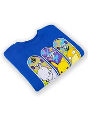 Character Blue Pokémon Long Sleeve Sweatshirt - Image 2 of 5