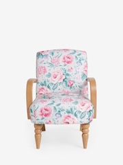 Laura Ashley Wild Roses Soft Natural Randell Accent Chair - Image 3 of 8