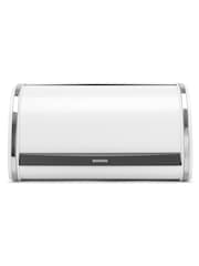 Brabantia White Roll Top Bread Bin Medium - Image 2 of 4