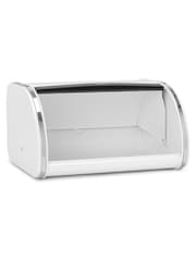 Brabantia White Roll Top Bread Bin Medium - Image 3 of 4