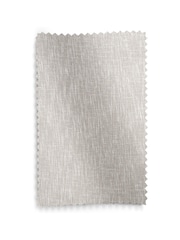 Silver Grey Bouclé Eyelet Blackout/Thermal Curtains - Image 3 of 5