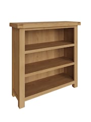 K Interiors Oak Canterbury Solid Wood Small Bookcase - Image 2 of 6