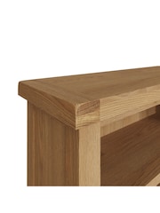 K Interiors Oak Canterbury Solid Wood Small Bookcase - Image 5 of 6