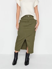 PixieGirl Petite Green Utility Pocket Skirt - Image 1 of 4