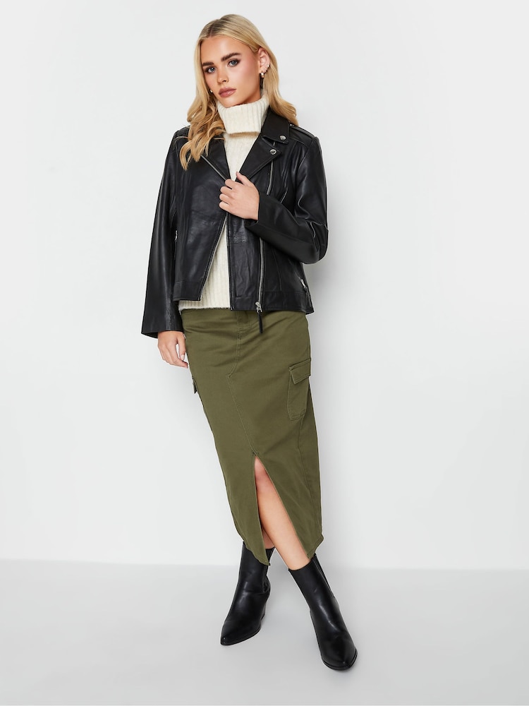PixieGirl Petite Green Utility Pocket Skirt - Image 2 of 4