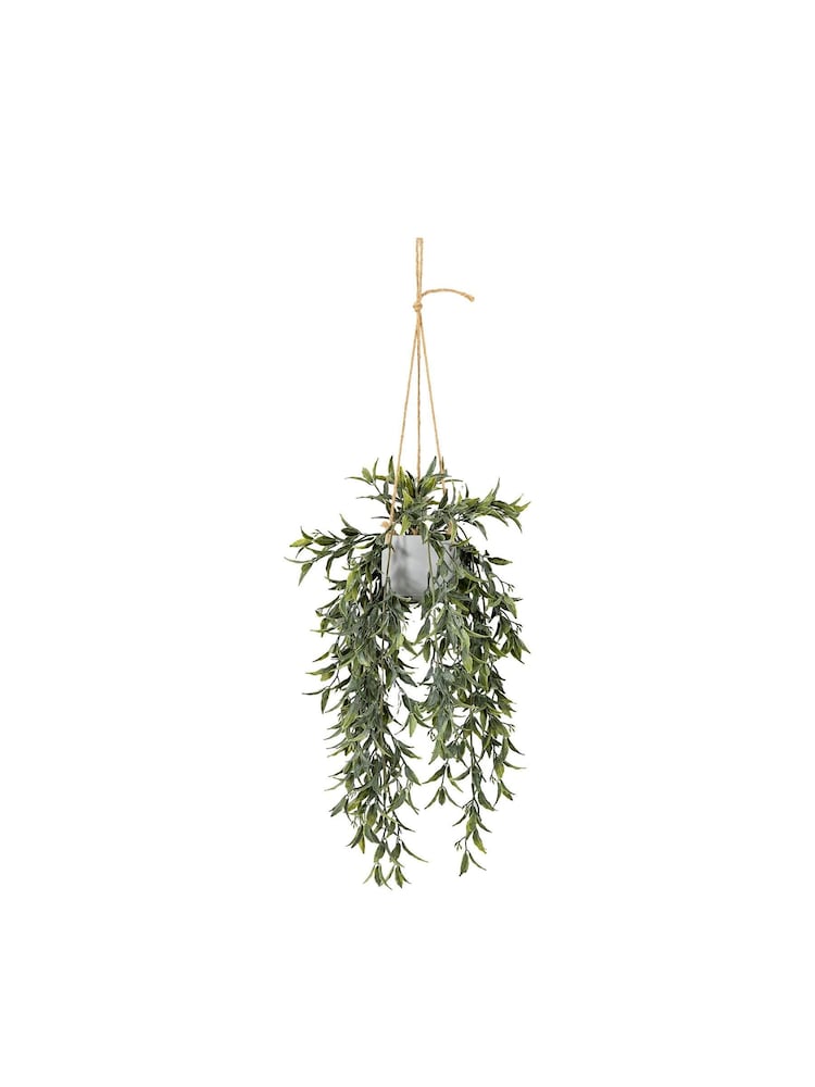Gallery Home Green Hanging Willow in Cement Pot - Image 1 of 1