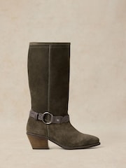 White Stuff Grey Savannah Slouch Boots - Image 1 of 4