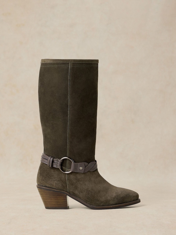 White Stuff Grey Savannah Slouch Boots - Image 1 of 4 White Stuff Grey Savannah Slouch Boots - Image 1 of 4