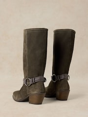 White Stuff Grey Savannah Slouch Boots - Image 3 of 4