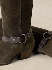White Stuff Grey Savannah Slouch Boots - Image 4 of 4