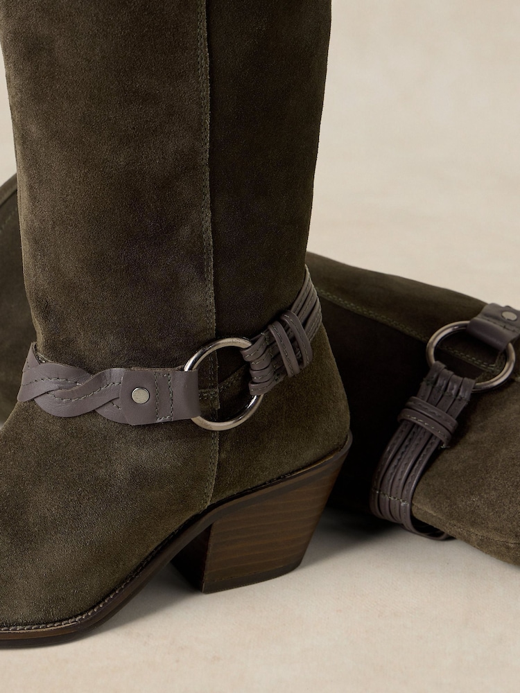 White Stuff Grey Savannah Slouch Boots - Image 4 of 4 White Stuff Grey Savannah Slouch Boots - Image 4 of 4
