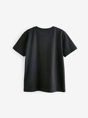 Black Best Bro Short Sleeves Graphic 100% Cotton T-Shirt (3-16yrs) - Image 2 of 3