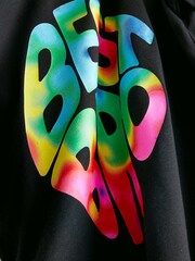 Black Best Bro Short Sleeves Graphic 100% Cotton T-Shirt (3-16yrs) - Image 3 of 3
