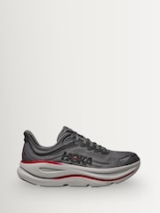 HOKA Dark Grey Bondi 9 Trainers - Image 1 of 6
