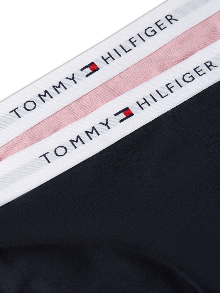 Tommy Hilfiger Blue Signature Logo Waistband Briefs 2-Pack - Image 3 of 3