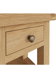 K Interiors Oak Canterbury Solid Wood Side Cabinet - Image 3 of 6