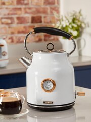 Tower White White Dome Kettle - Image 1 of 9