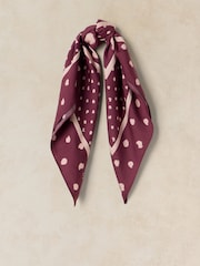 Фіолетовий - White Stuff Millie Square Scarf - Image 2 of 4