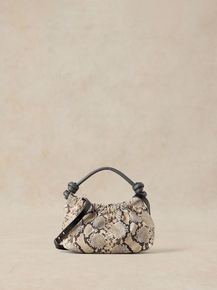 Animal Black - White Stuff Mini Callie Leather Bag - სურათი 1 4-დან