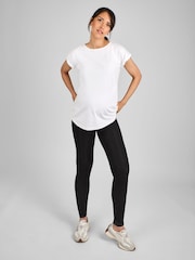 JoJo Maman Bébé Black Maternity Everyday Leggings - Image 3 of 5