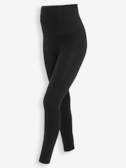 JoJo Maman Bébé Black Maternity Everyday Leggings - Image 5 of 5