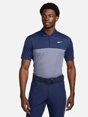 Nike Midnight Navy Victory+ Dri-FIT Golf Polo Shirt - Image 1 of 5