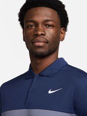 Nike Midnight Navy Victory+ Dri-FIT Golf Polo Shirt - Image 4 of 5
