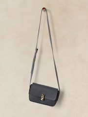 White Stuff Grey Mini Laila Lock Cross-Body Bag - Image 3 of 4