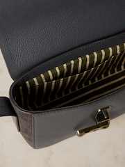 White Stuff Grey Mini Laila Lock Cross-Body Bag - Image 4 of 4