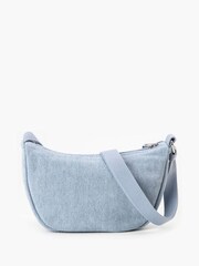 Levi's® Light Blue Small Cross-Body 100% Cotton Bag - Image 3 of 5
