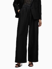 AllSaints Black Eve Trousers - Image 2 of 6