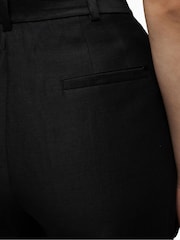 AllSaints Black Eve Trousers - Image 4 of 6