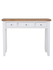 K Interiors White Oak Windsor Solid Wood Dressing Table - Image 6 of 6