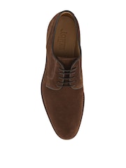Jones Bootmaker Brown Malachi Smart Casual Leather Lace Up Shoes - Image 4 of 5