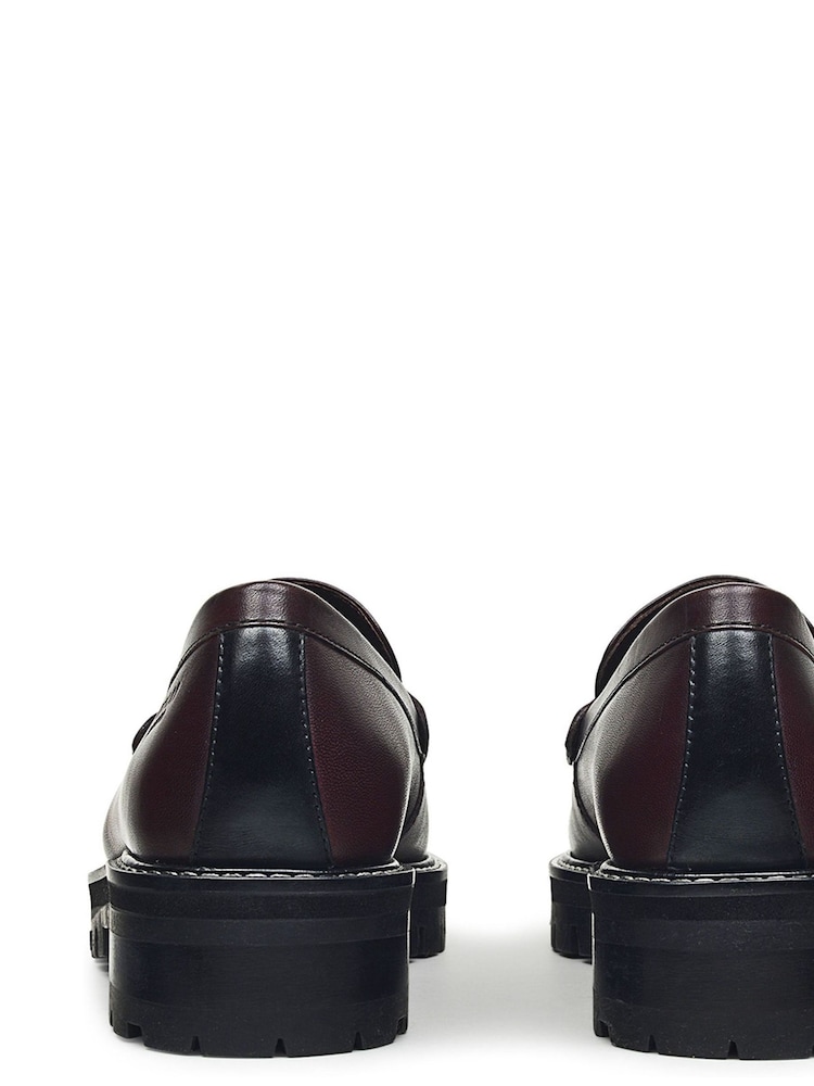 Radley London Red Thistle Grove Chunky Penny Loafers - Image 2 of 3