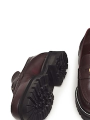Radley London Red Thistle Grove Chunky Penny Loafers - Image 3 of 3